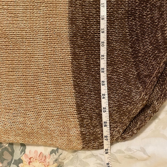 Wooden Ships Cotton Blend Knit Sweater Dolman Sleeves sz S/M Neutral Boho Beach - Picture 11 of 13